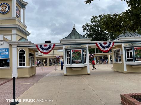 Entrance At Six Flags Great Adventure Theme Park Archive