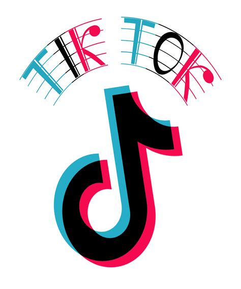 Tik Tok Logo Transparent Png Transparent Cartoon Free Cliparts Images