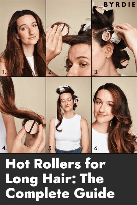 How To Use Hot Rollers On Long Hair For Gorgeous Bouncy Volume Hot