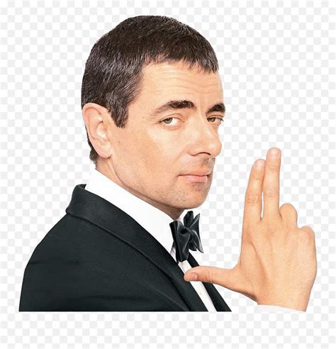 Rowan Atkinson Mr Transparent Mr Bean Png Emojimr Bean Emoji Free