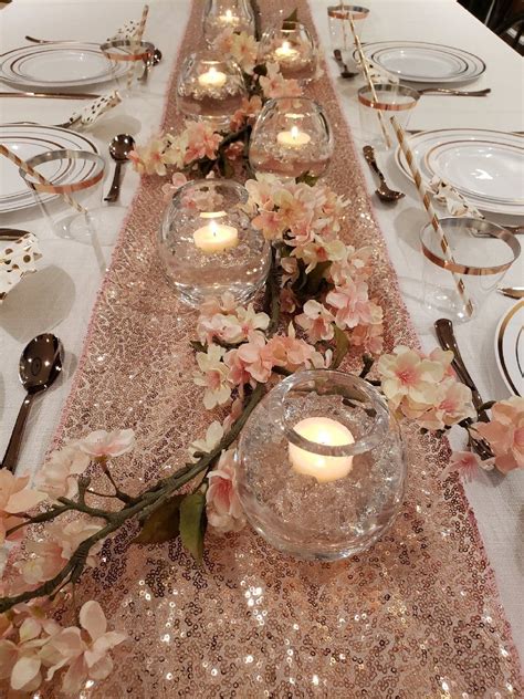 Rose Gold Party Decoration Set 78 Pieces Rose Gold Party Theme Rose