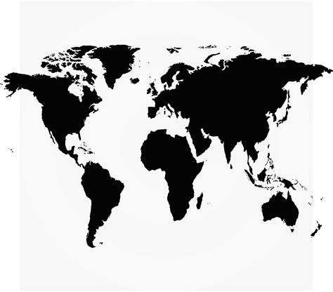 Free World Map Clipart