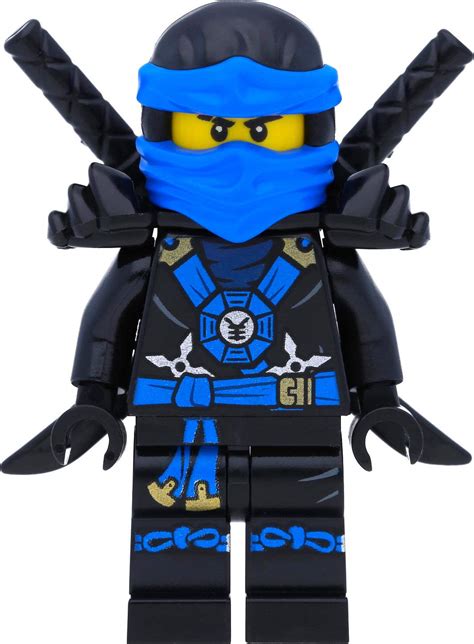 Buy Lego Ninjago Jay With Black Armor Emblem Minifigure Online At