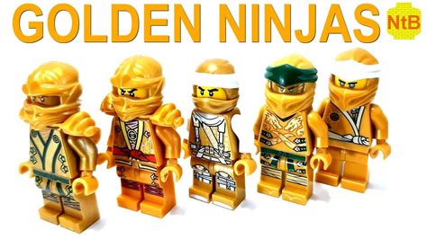 Every Lego Ninjago Golden Ninja Minifigure Ever Made 2013 2020 Youtube