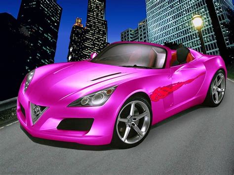 Auto Wallpaper Hd Tuned Concept Pink Car