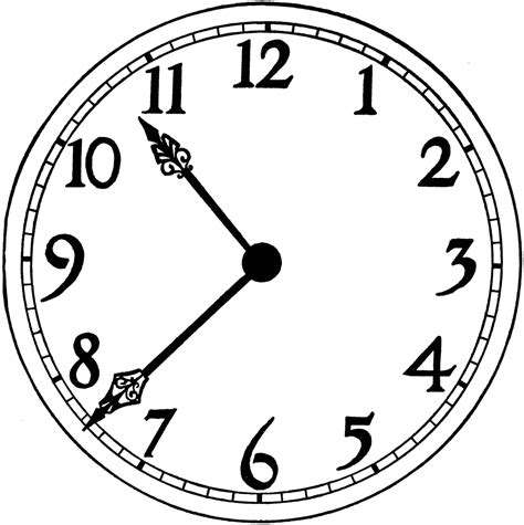 Free Clip Art Clock Face Clipart Best