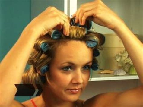 How To Use Hot Rollers To Curl Your Hair Howcast