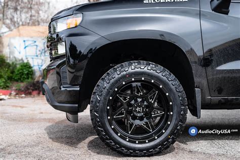 20″ Rbp Wheels Avenger Gloss Black Milled Off Road Rims For 2019