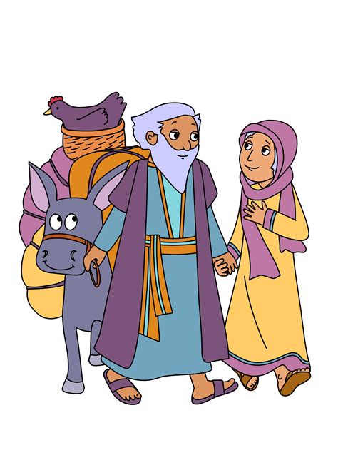 Abraham And Sarah Clipart Clip Art Library