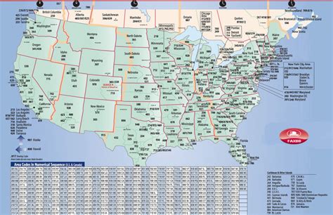 Area Code Map