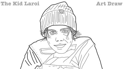 The Kid Laroi Coloring Page Images And Photos Finder