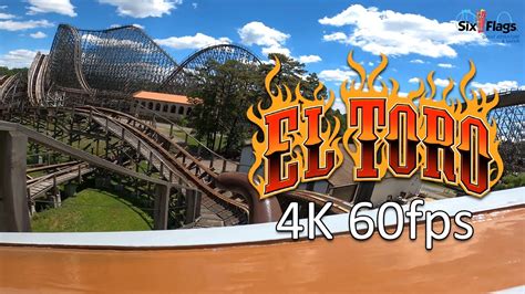 Official El Toro Pov 4k 60fps Six Flags Great Adventure Youtube