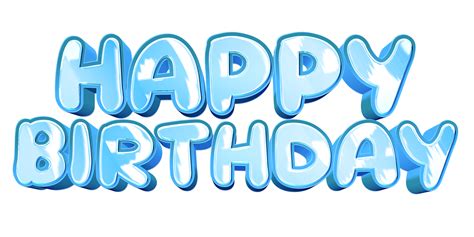 Letras De Texto De Feliz Cumpleaños 10265050 Png