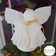 Image result for Make a Paper Angel Tree Topper