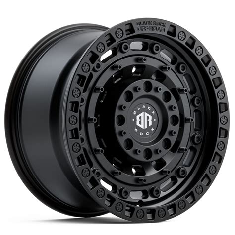 Black Rock Military Wheels Satin Black Army Off Road Rims