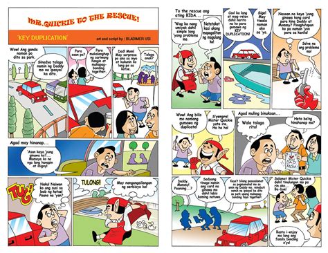 My Cartoons And Comicstrip Mister Quickie Komiks Story 5 Ni Bladimer Usi