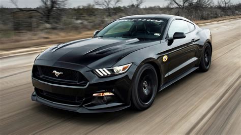 Ford Mustang Black Wallpaper Hd