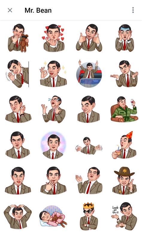 Mr Bean Telegram Sticker Packs Telegram Stickers Cartoon Wallpaper