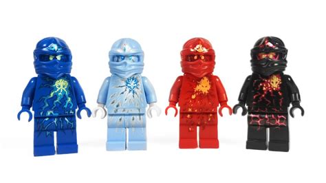 Lego Ninjago Nrg Ninja 2012 Minifigure Comparison Youtube