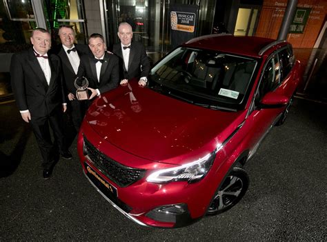 Peugeot 3008 Crowned “irish Car Of The Year 2018” In Association With