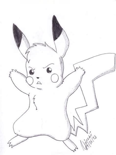 Angry Pikachu By Nairobii On Deviantart