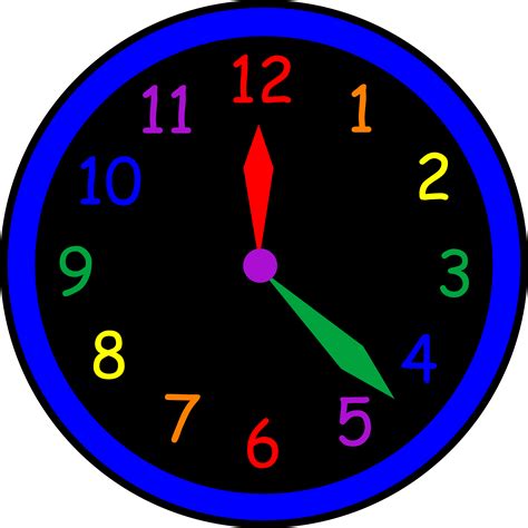 Free Clip Art Clock Face Clipart Best