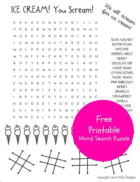 Have Some Fun With Ice Cream While Doing This Adorable Free Printable