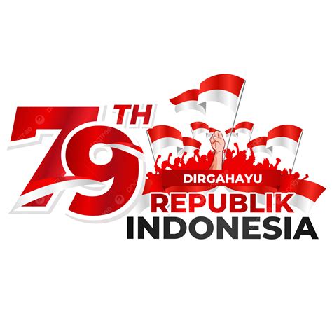 Selamat Hari Kemerdekaan Indonesia 2024 Dengan Logo Dan Bendera Hari