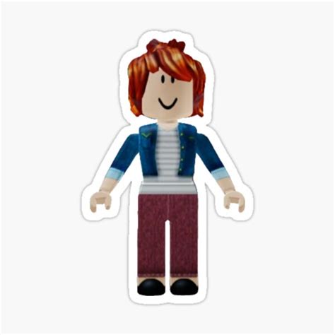 Roblox Bacon Hair Sticker For Sale By Kweenflop Redbubble