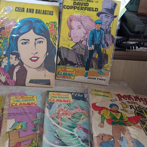 Vintage National Classic Comicskomiks English Good To Very Good