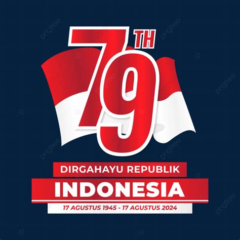 Hut Ri 79 Official Logo In 2024 Vector Hut Ri 79 Logo Indonesian