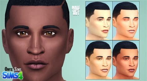 Male Lips No1 By Kiara Rawks Sims 4 Lips