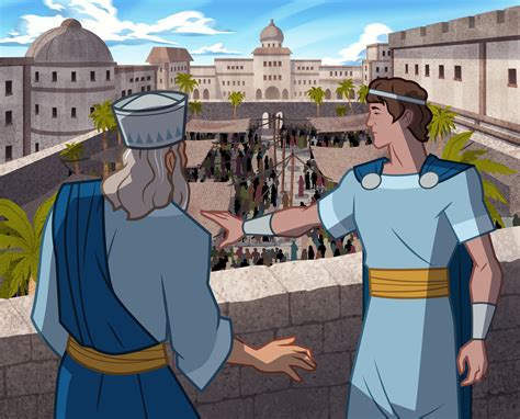 King David Cartoon