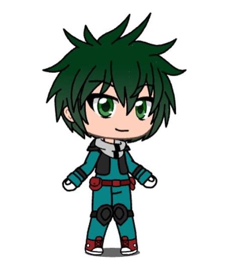 How To Make Izuku Midoriya In Gacha Club Pin By Gacha Girls On Gacha