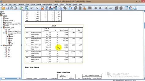 Cara Menghitung F Tabel Di Excel Microsoft