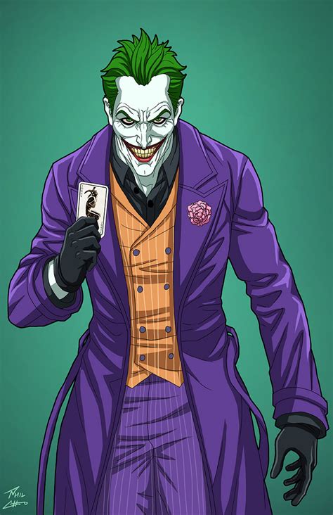 Joker E 27 Enhanced Commission By Phil Cho On Deviantart Joker