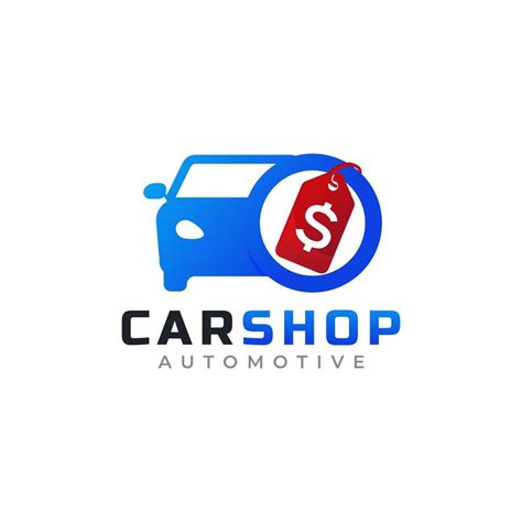 Car Shop Logo Design Template Element Usable For Business And