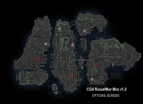 Gta Iv Map With Street Names