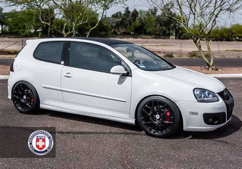 Vw Golf Gti Mk5 White P40s 18 Satin Black A Photo On Flickriver