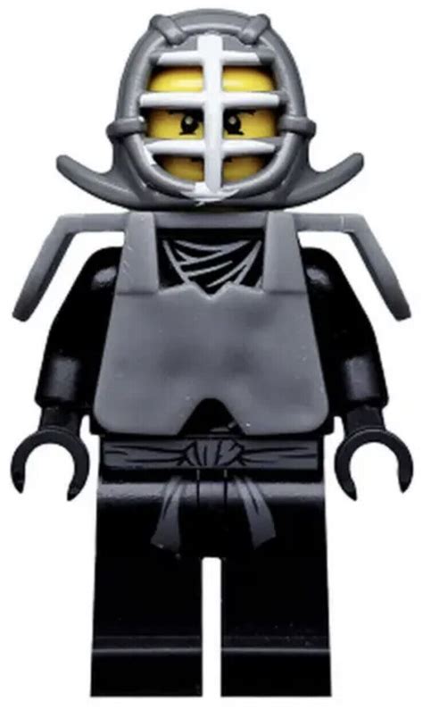 Lego Minifigure Cole Kendo Njo041 Ninjago Black Ninja Ebay