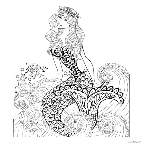 Coloriage De Sirène A Imprimer Coloriage Ariel La Sirene De Disney