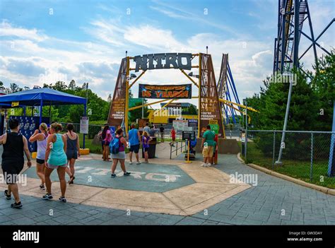 Six Flags Great Adventure Entrance