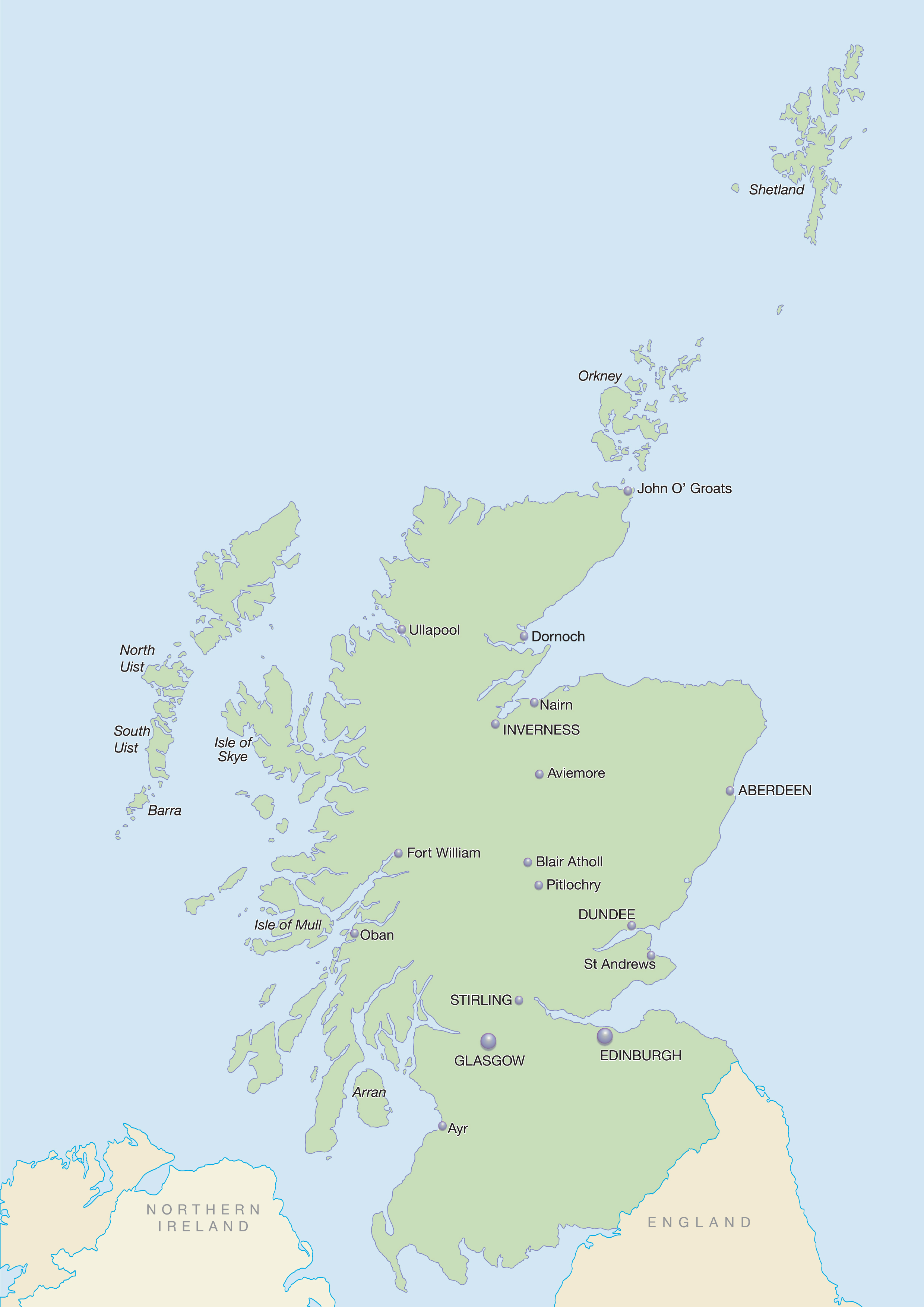 Scotland Map