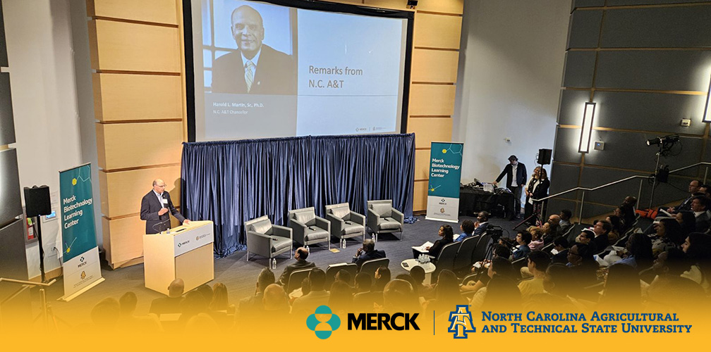 Merck, A&T launch joint Merck Biotechnology Learning Center