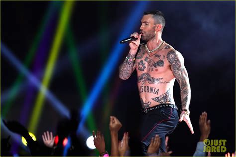 Adam Levine's Hottest Shirtless Photos from Super Bowl 2019!: Photo 4222769 | 2019 Super Bowl ...