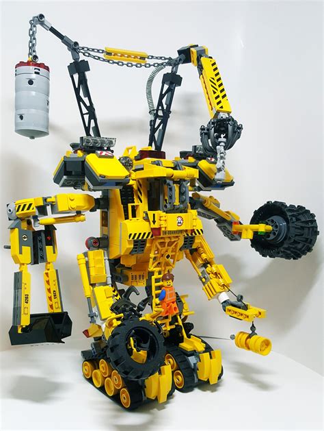 My revamped idea for Emmet's Mech. : r/lego