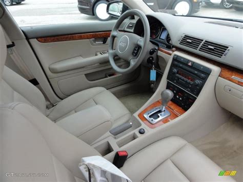 Beige Interior 2004 Audi A4 3.0 quattro Sedan Photo #46588617 | GTCarLot.com