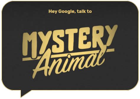 Control Alt Achieve: Play "Mystery Animal" with Google