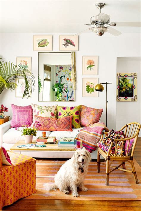 Boho Living Room Design Ideas | Cabinets Matttroy