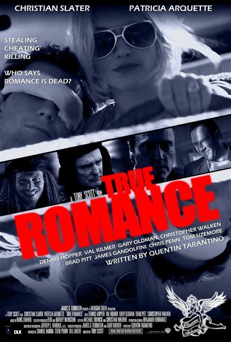 Movie Poster Art: True Romance (1993) | Romance movie poster, True romance, Movie poster art